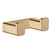 Двойной крючок HANSGROHE AddStoris 41755140 Шлифованная бронза фото 1