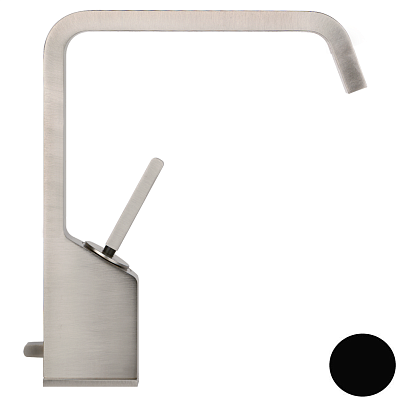 Смеситель Gessi Rettangolo 26101-299 черный фото 1