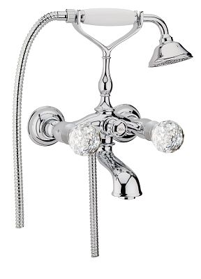 Смеситель для ванны Webert Karenina КА720201 Хром/кристаллы Swarovski фото 1