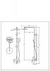 Душевая колонна со смесителем для ванны Bravat Palace (F6172217CP-A-RUS) фото 3