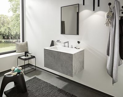 Мыльница HANSGROHE AddStoris 41746340 Шлифованный чёрный хром фото 7
