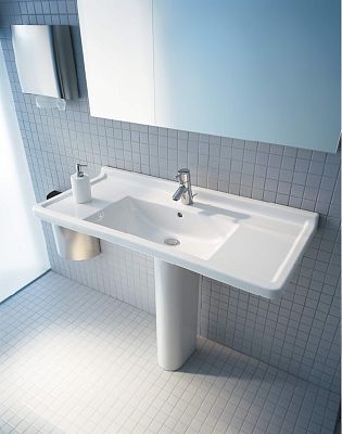 Пьедестал Duravit Starck 3 0865160000 для раковины, белый фото 3