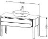 Тумба напольная под столешницу Duravit Luv LU956103636 белый фото 4