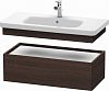 Тумба подвесная Duravit DuraStyle DS628205353 каштан темный фото 1