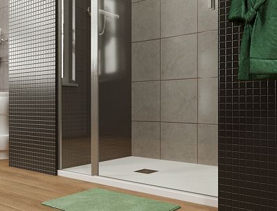 Душевая дверь Allen Brau Priority 140 3.31011.BA серебро браш фото 12