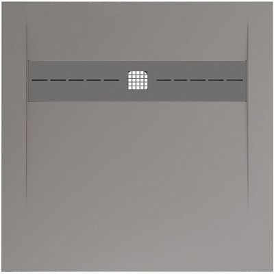Душевой поддон Allen Brau Infinity 90x90 8.21001-PGM платина фото 1