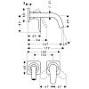 Смеситель Hansgrohe Axor Citterio М 34113000 фото 2
