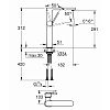 Смеситель для раковины Grohe Plus 32618003 фото 2