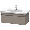 Тумба подвесная Duravit DuraStyle DS638204343 базальт матовый фото 1