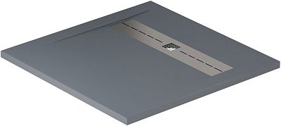 Душевой поддон Allen Brau Infinity 90x90 8.21001-BGM синий матовый фото 3