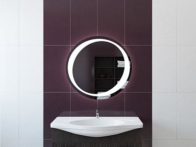 Зеркало для ванной с подсветкой Sfera ARENA D-80 фото 1