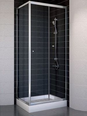 Душевой уголок Vegas Glass ZP+ZPV (knob)140*80 08 01 фото 1