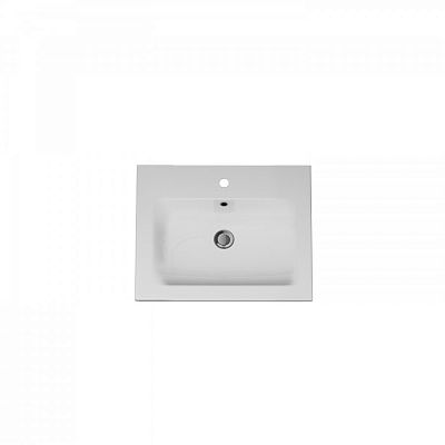 M70AWCC0602WG Spirit V2.0, Раковина мебельная, керамическая, 60 см, встроенная, цвет: белый, глянец фото 1