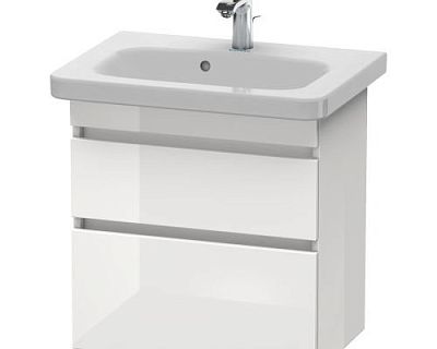 Тумба подвесная Duravit DuraStyle DS647902222 белый глянцевый фото 1