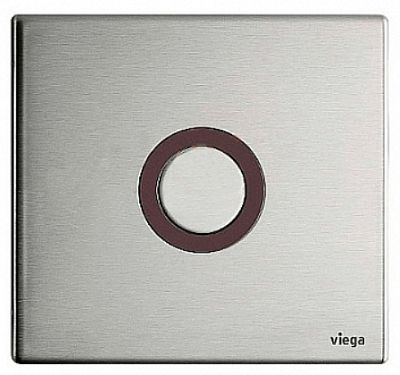 РАСПРОДАЖА Кнопка смыва для писсуара Viega Visign for Public 672133 c инфракрасным датчиком, хром фото 1