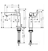 Смеситель для раковины Hansgrohe Talis S 72114000 Хром фото 2