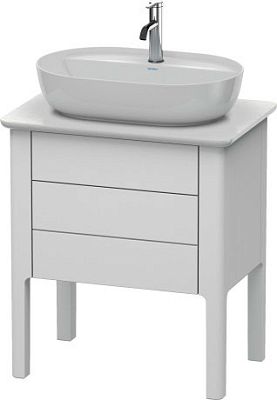 Тумба напольная под столешницу Duravit Luv LU956503636 белый фото 1