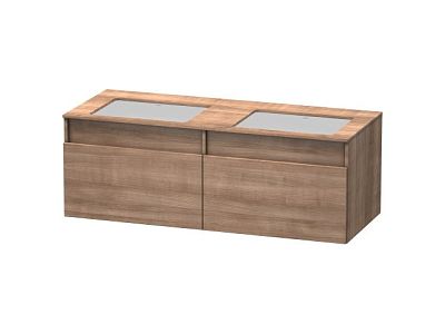 Тумба подвесная Duravit DuraStyle DS6886B7373 тичинская вишня фото 1