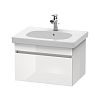 Тумба подвесная Duravit DuraStyle DS638302222 белый глянцевый фото 1