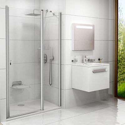 Душевая дверь Ravak Chrome CSD2-100 блестящий, транспарент фото 1