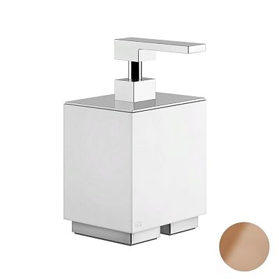Дозатор для жидкого мыла Gessi Rettangolo Shower 20837-708 шлифованная медь фото 1