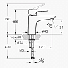 Смеситель для раковины Vitra X-Line A42321EXP фото 2