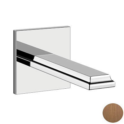 Излив Gessi Eleganza Bath 46103-713  античная латунь фото 1
