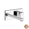 Смеситель Gessi Rettangolo 44838-708 шлифованная медь фото 1