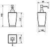 Дозатор для жидкого мыла Gessi Mimi Accessories 33238-149 Finox фото 2