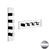 Смеситель Gessi Quadro Wellness 43006-706 черный металл фото 1