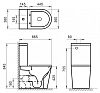 Унитаз напольный BelBagno Sfera-R BB2141CPR фото 2