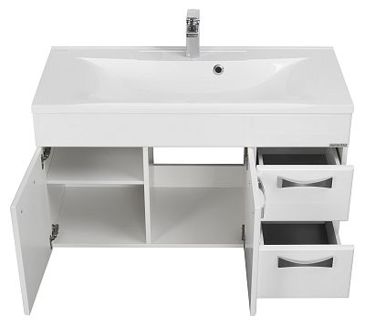 Тумба умывальник Aquaton Диор 100 1A167701DR010 фото 2