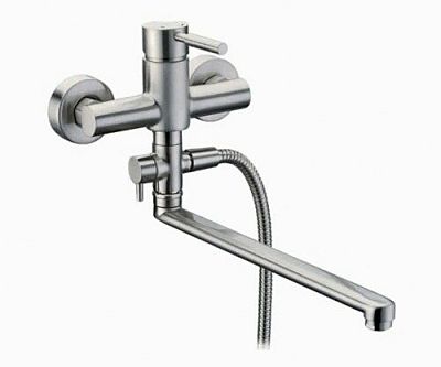 Wern 4202L Смеситель для ванны с длинным изливом фото 1
