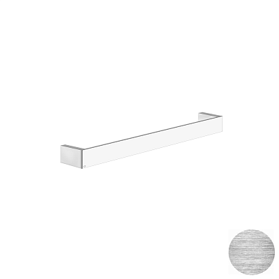 Полотенцедержатель Gessi Rettangolo Shower 20900-707 шлифованный черный металл фото 1
