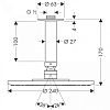 Верхний душ Hansgrohe Raindance S 240 Air 1jet 27477000 фото 2