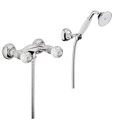 Смеситель для душа Webert Karenina КА760101 Хром/кристаллы Swarovski фото 1