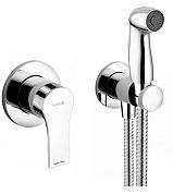 489990565 набор с гигиеническим душем ZENTA встраиваемый смеситель, шланг (хром)