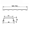 Панель TECE TECEdrainline Steel II 601083 фото 4