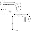 Смеситель Hansgrohe Axor Uno 38113000 фото 2
