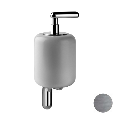 Дозатор для жидкого мыла Gessi Goccia Accessories 38013-147 шлифованный хром фото 1
