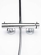 AQM 8001CR Душевая система для душа со смесителем  Хром