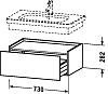 Тумба подвесная Duravit DuraStyle DS628107373 тичинская вишня фото 2