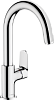 Смеситель для раковины HANSGROHE Vernis Blend 71554000 со сливным гарнитуром, хром фото 1