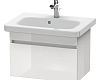 Тумба подвесная Duravit DuraStyle DS637902222 белый глянцевый фото 1