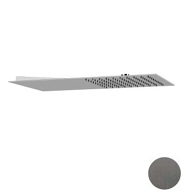 Душевая головка Gessi Tremillimetri 33081-239 шлифованная сталь фото 1