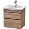 Тумба подвесная Duravit DuraStyle DS648007373 тичинская вишня фото 1