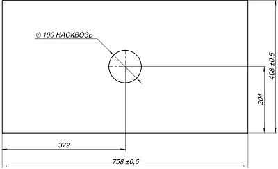 Столешница Allen Brau Priority 80 1.31010.G-S серый структ фото 5