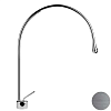Смеситель Gessi Goccia 33603-147 шлифованный хром фото 1