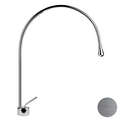 Смеситель Gessi Goccia 33603-147 шлифованный хром фото 1