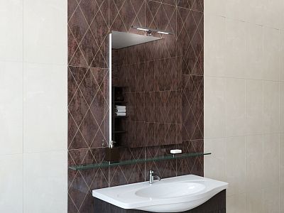 Зеркало для ванной с подсветкой Sfera GALLA 120х70 фото 3